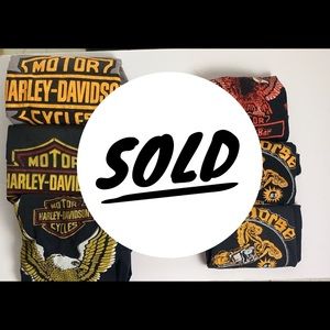 VINTAGE Daytona Beach Bike Week tees.